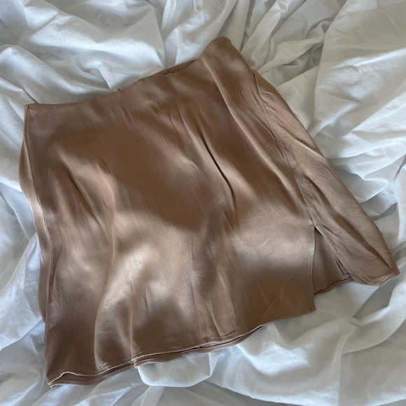 Aritzia - Wilfred Muse Skirt (Sparrow Taupe) - Picture 4 of 5